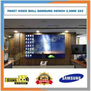 PAKET VIDEO WALL SAMSUNG 46INCH 3,5MM 3X3